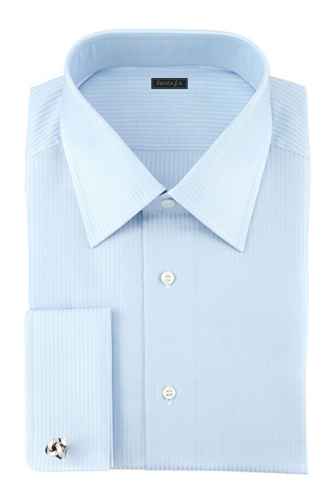 男式商務(wù)正裝長袖襯衫定制